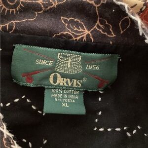 Orvis Black Floral Women's Jacket